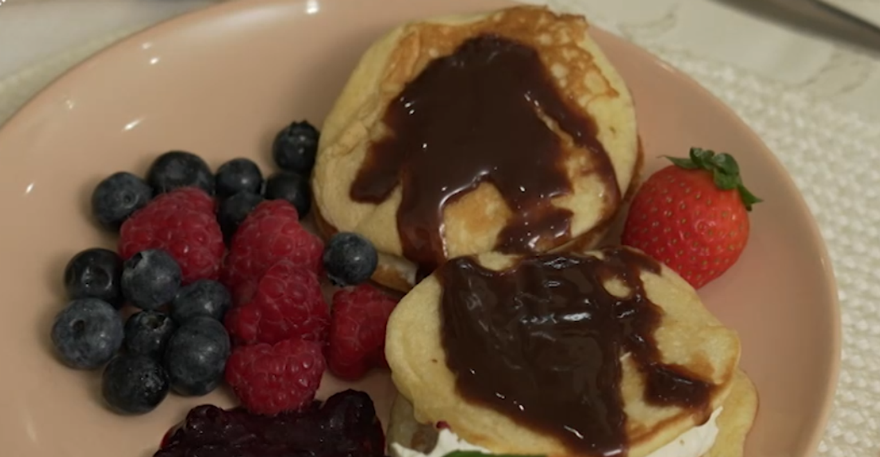 Dezert:  Pampúšiky z kríkov