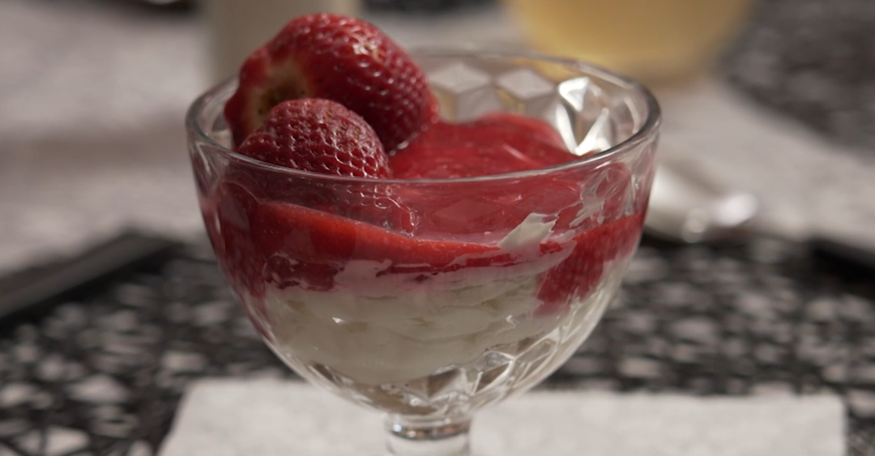 Dezert: Pohár lenivej gazdinky