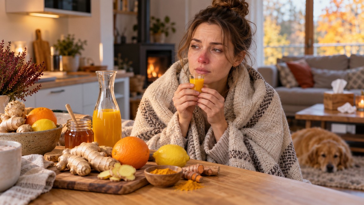 Chcete prežiť jeseň v zdraví? Tento domáci ginger shot si pripravíte za pár minút