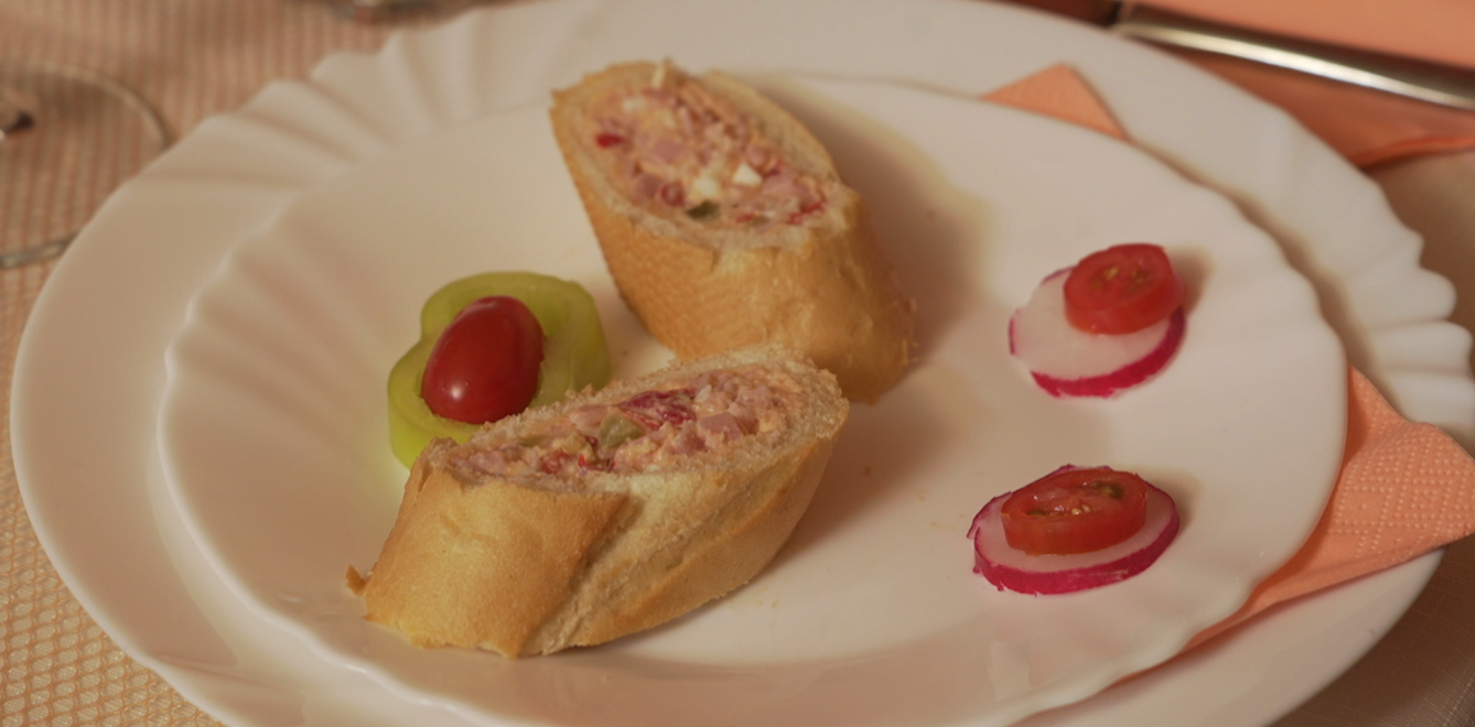 Predjedlo: Plnené bruško