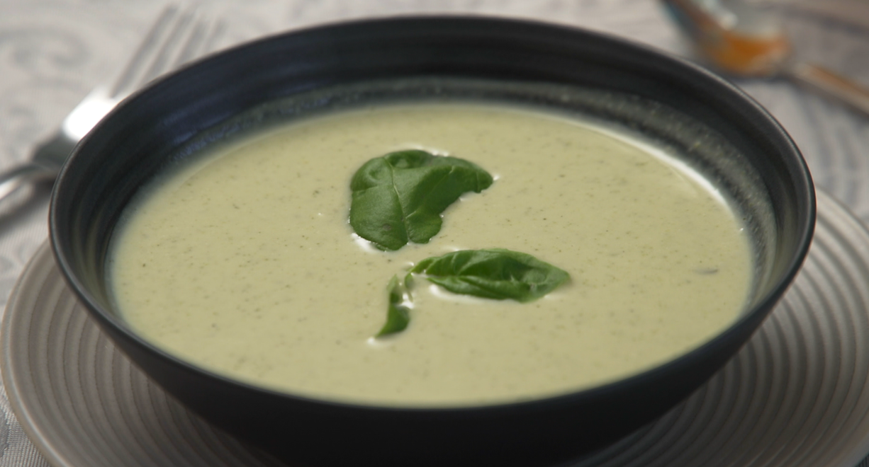 Polievka: Zelená kvetina