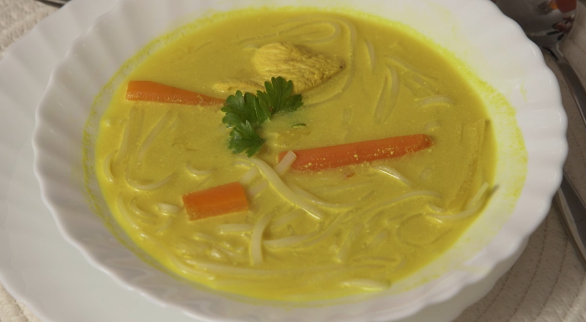 Polievka:  Vznikla z čaju