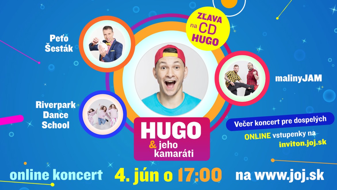 Užite si dva koncerty v jeden deň: Hugo Sníček a raper Shomi zabavia malých aj veľkých