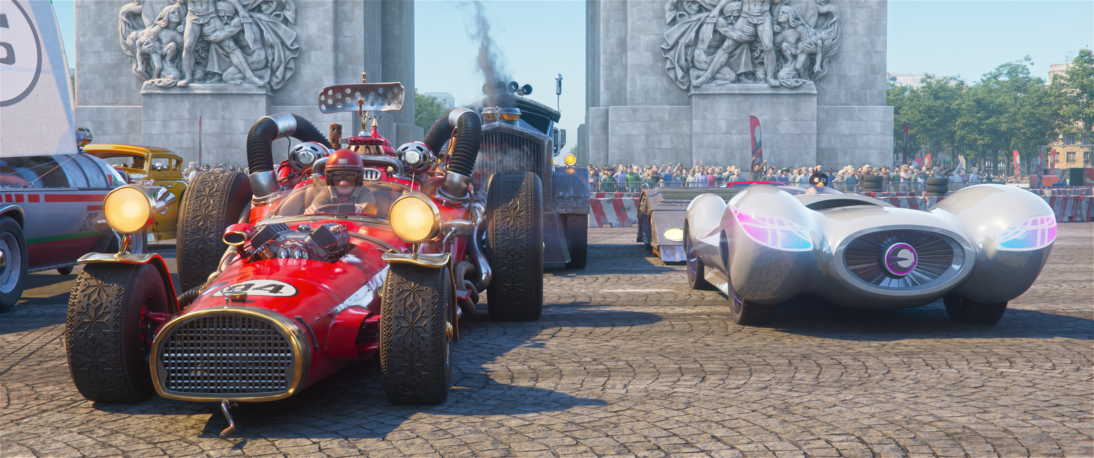 Tešte sa na jazdu, akú ste ešte nezažili! Animovaná rozprávka RALLY: OD PARÍŽA K PYRAMÍDAM je v kinách