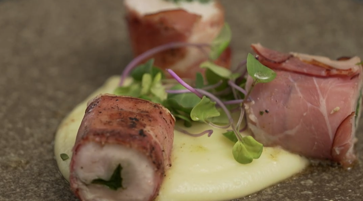 Hlavné jedlo: Zrolované do zelena