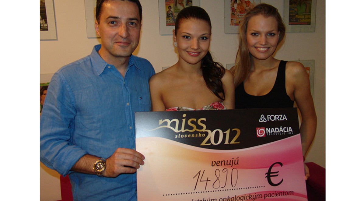 Miss Slovensko: Na dobrú vec 14 890 eur!