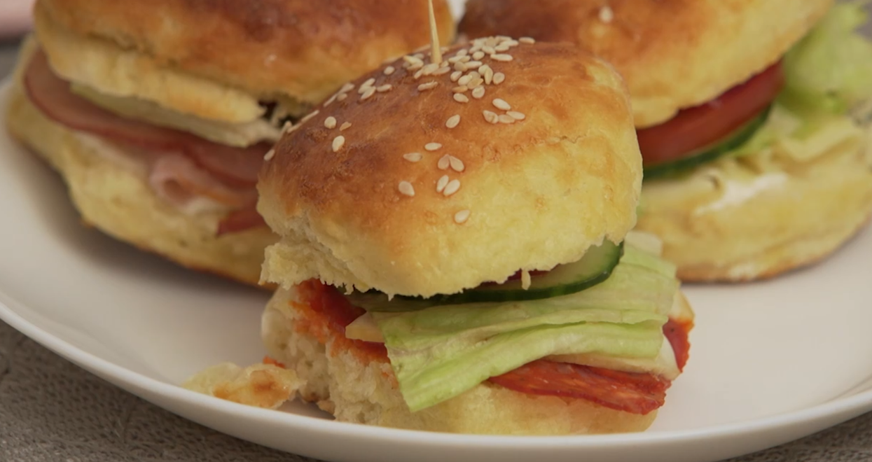 Predjedlo:  Burger bez oškvarku