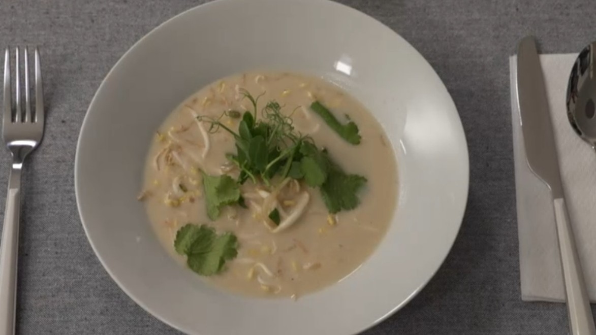 Polievka:  Môžu toto byť šikmé oká?