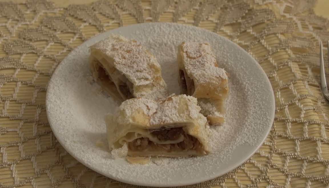 Dezert: Listový nářes