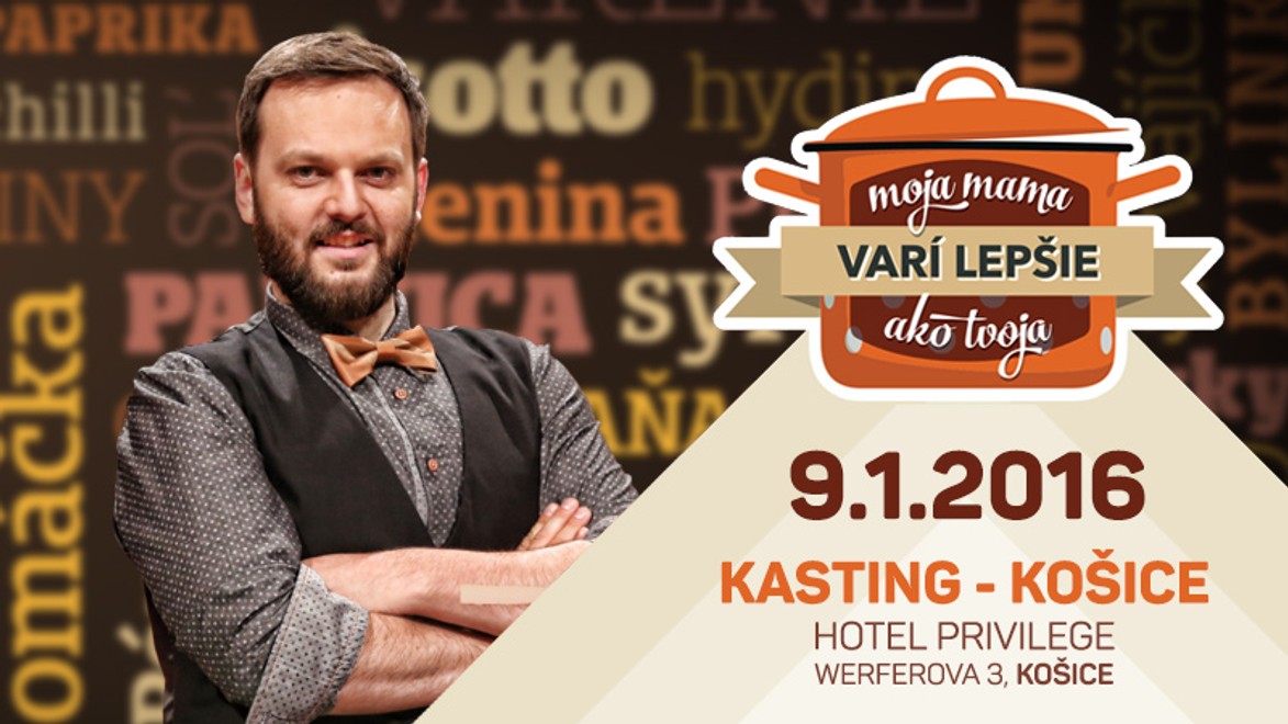 Staňte sa novou tvárou televíznej kuchyne: Príďte na košický kasting!