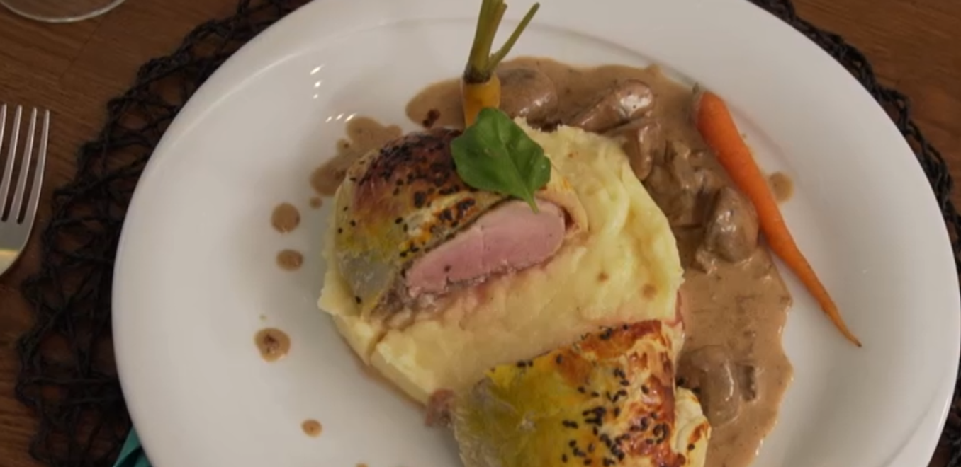 Hlavné jedlo: Rybka v perinke