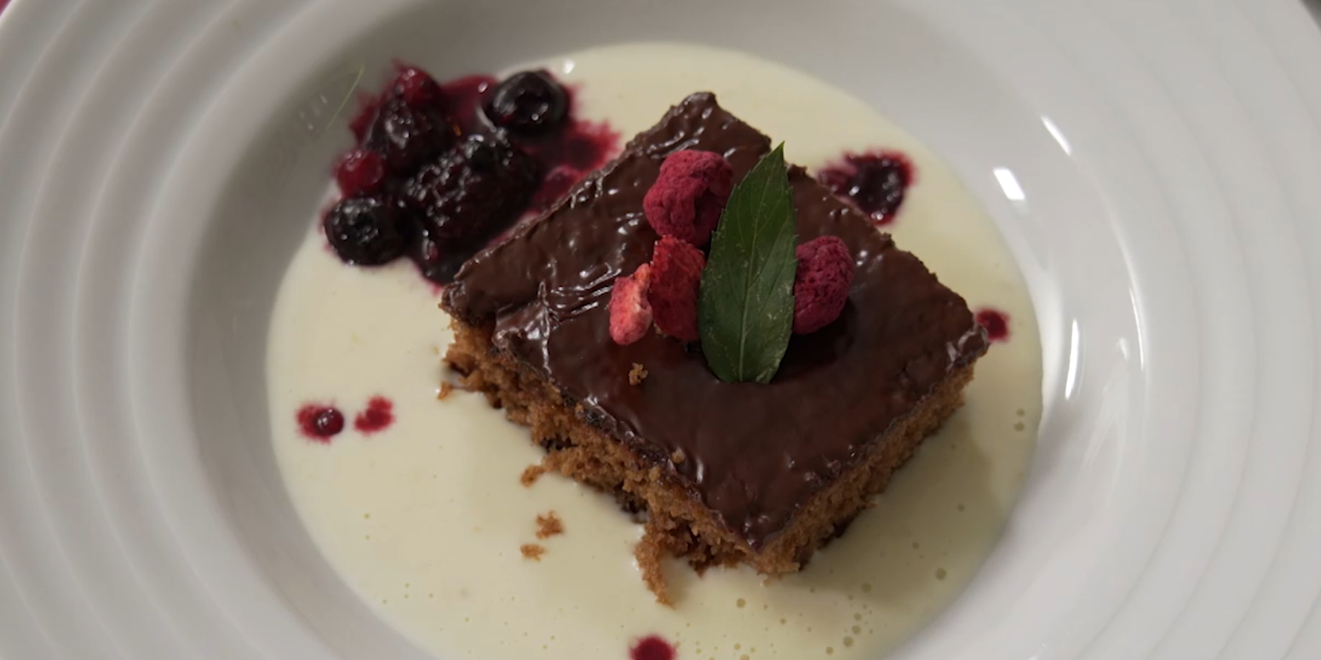 Dezert: Zamrznutá perníková chalúpka