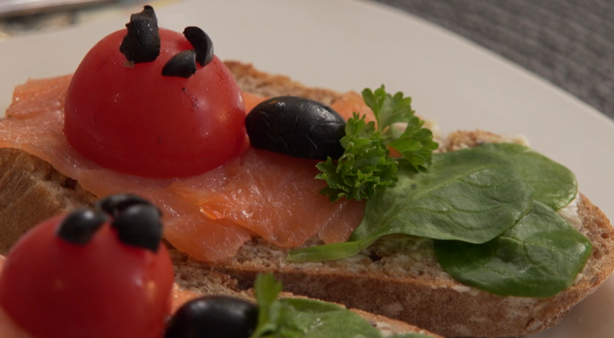 Predjedlo: Lienky na tanieriku