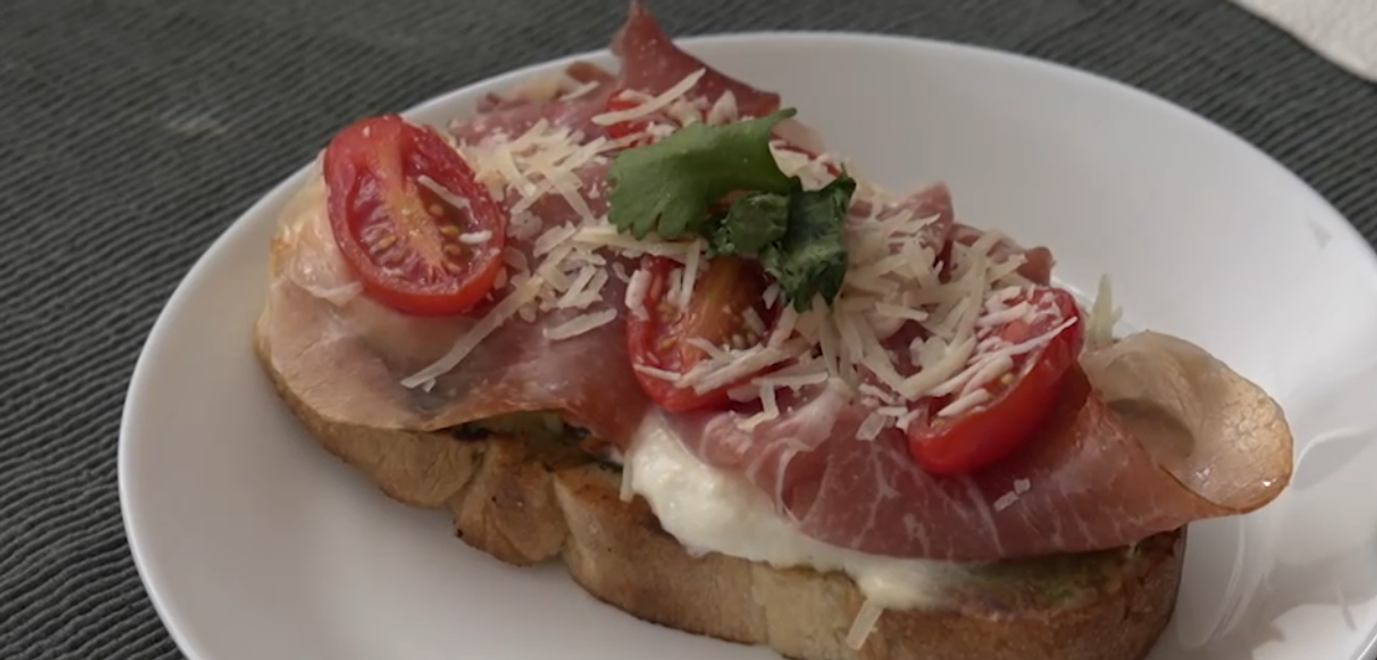 Predjedlo: Naložené na chrbte