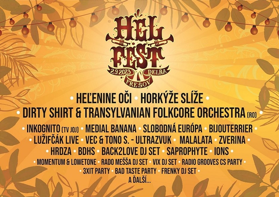 HELFEST zverejnil kompletný, nielen hudobný program. Prídu aj moldavskí ZDOB SI ZDUB! Tromfnú v živelnosti organizátora Heľenine Oči?