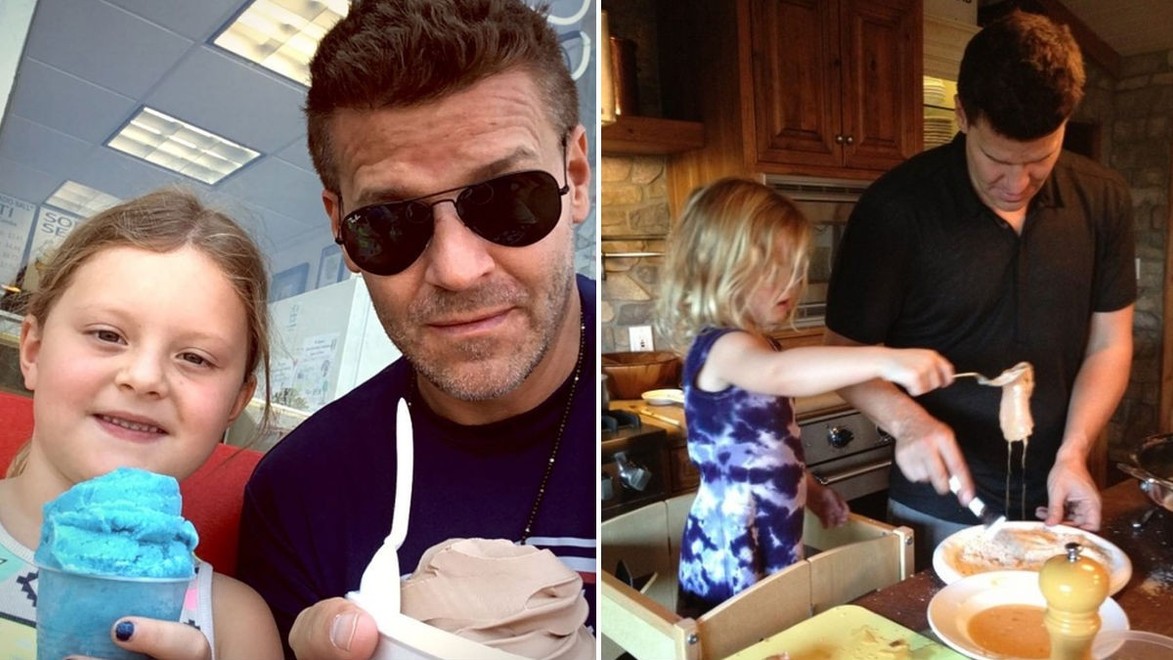Ockova princezná: David Boreanaz z Kostí trávi s dcérou každú voľnú chvíľu!