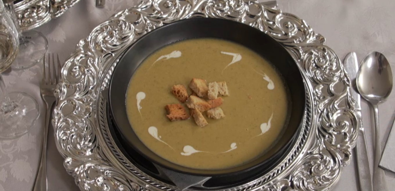 Polievka: Žabí sliz