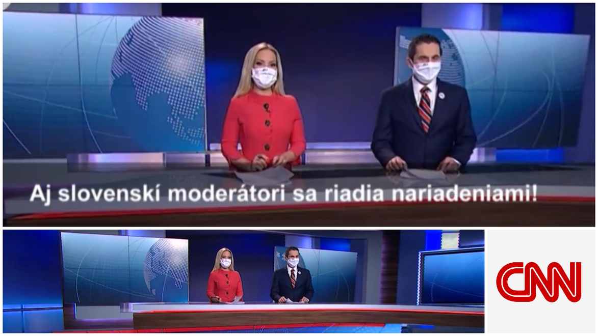 Američania Slovákov za rúška vychválili do nebies: V správach ukázali aj moderátorov JOJky!