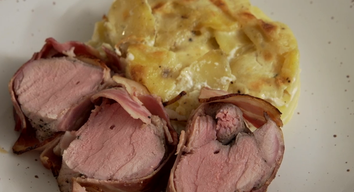 Hlavné jedlo: Ružové, no nie surové