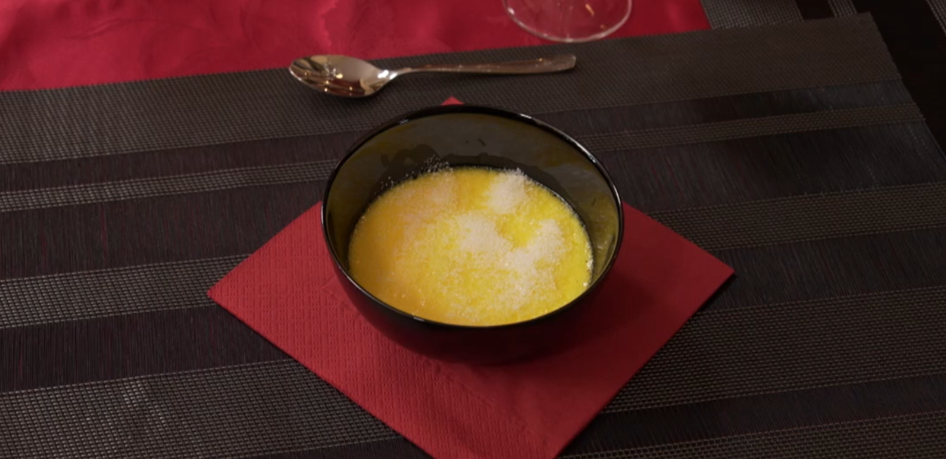 Dezert: Ohnivý sneh