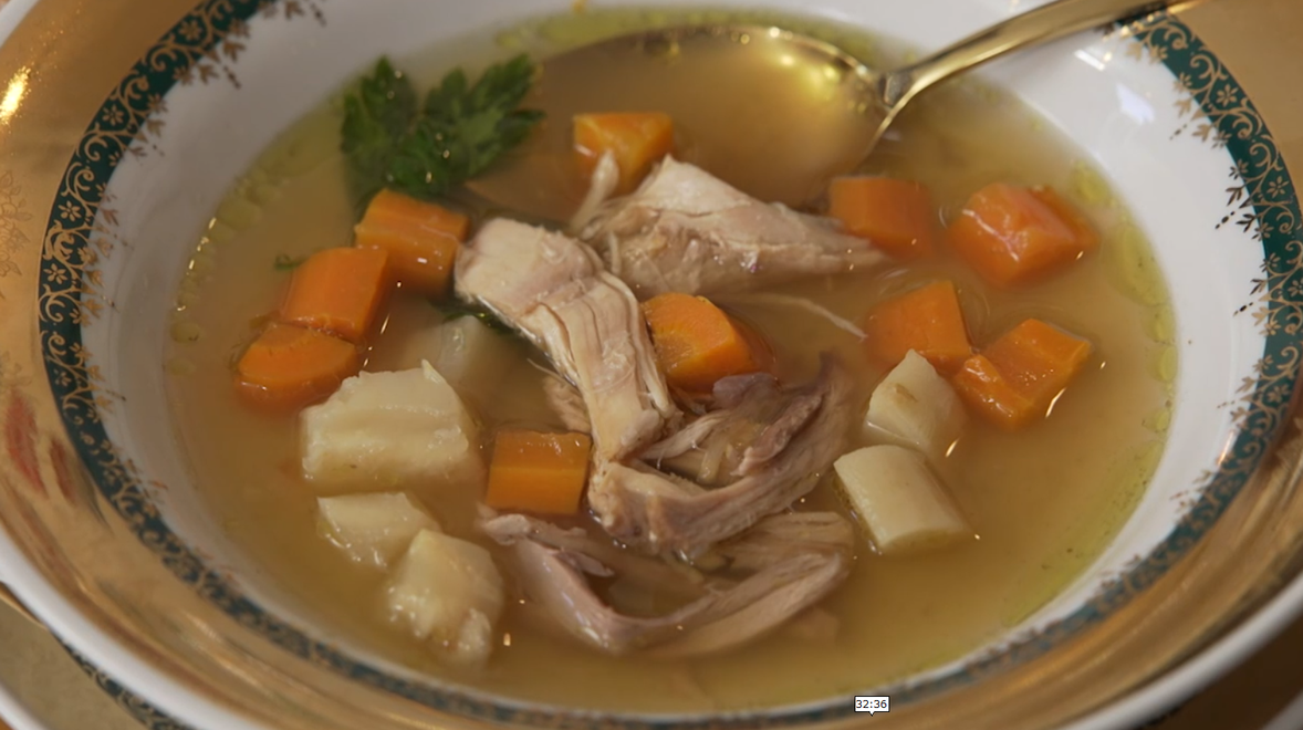 Polievka: Utopený hraboš