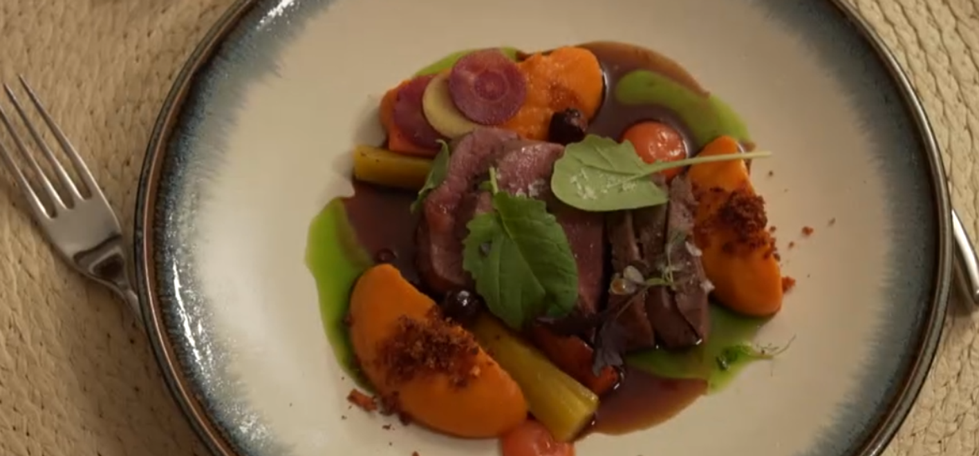 Hlavné jedlo: Ružena v lese