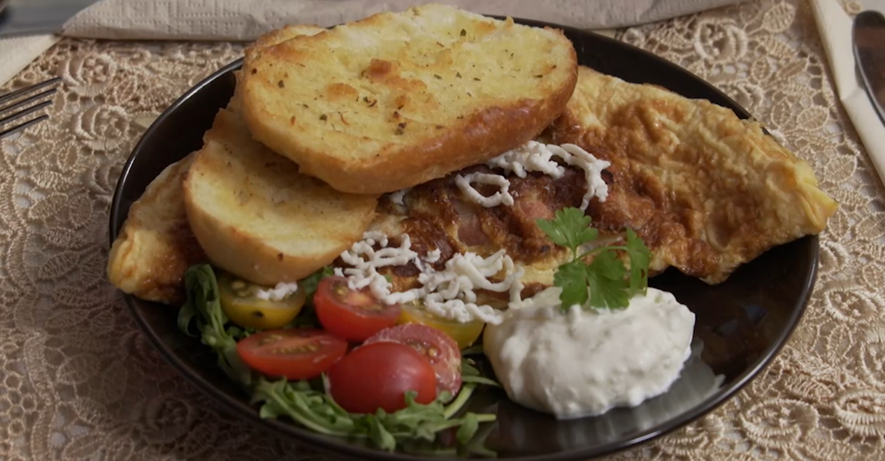 Predjedlo: Oblopený pampúšik