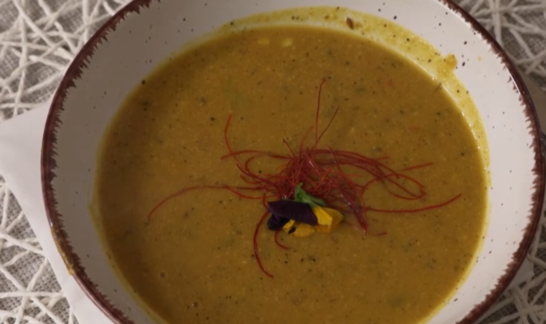 Polievka: Dal shorba