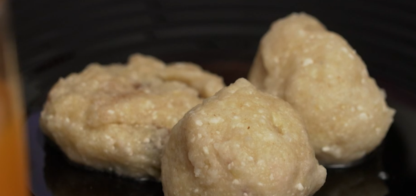 Dezert: Bubove teplé gule