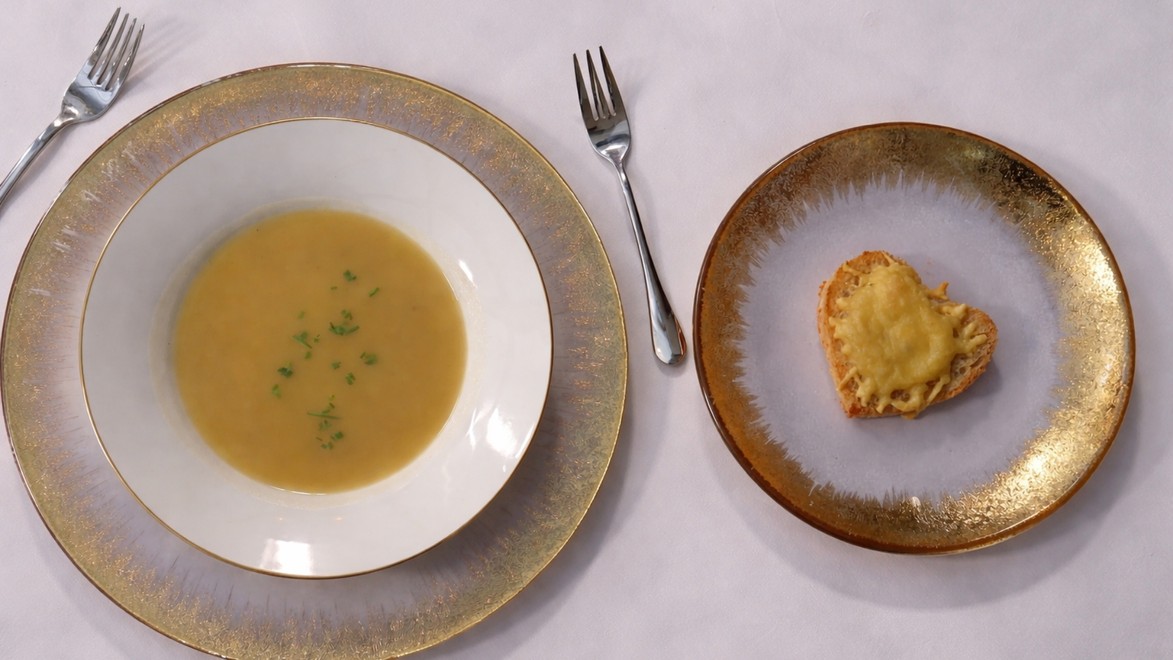 Francúzska cibuľová polievka