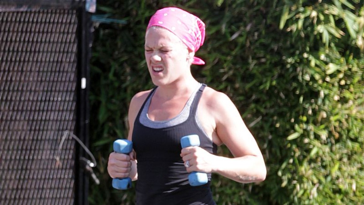 Pink chce byť vo forme