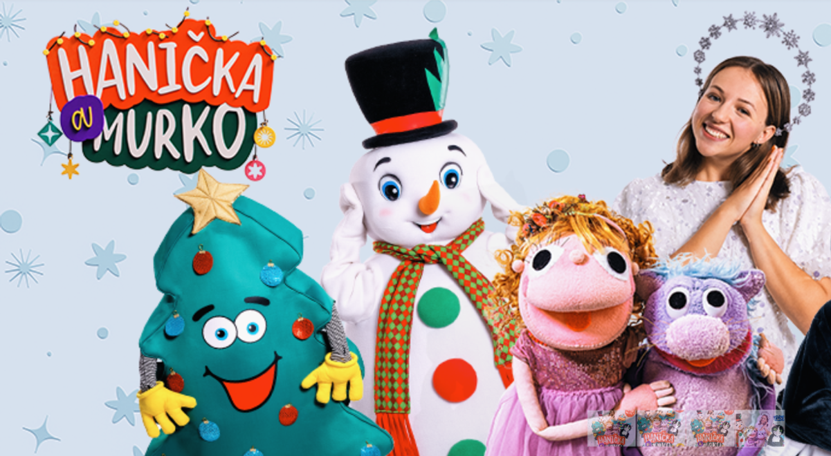 Už ste videli vianočný muzikál Haničky a Murka? My ho jednoznačne odporúčame!