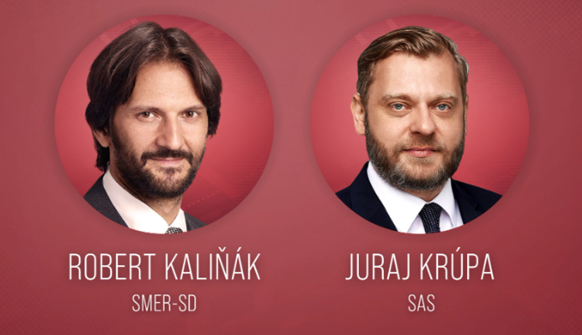 Duel dvoch pánov: Tieto otázky dostali Robert Kaliňák a Juraj Krúpa!