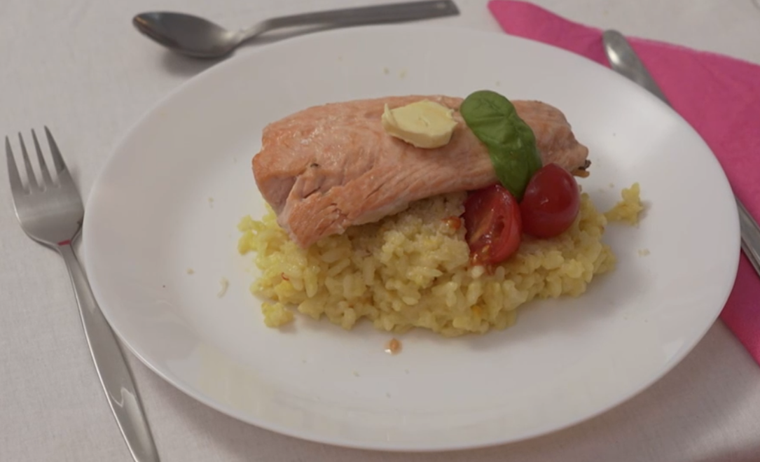 Hlavné jedlo: Vo fialovom kvete červené prekvápko