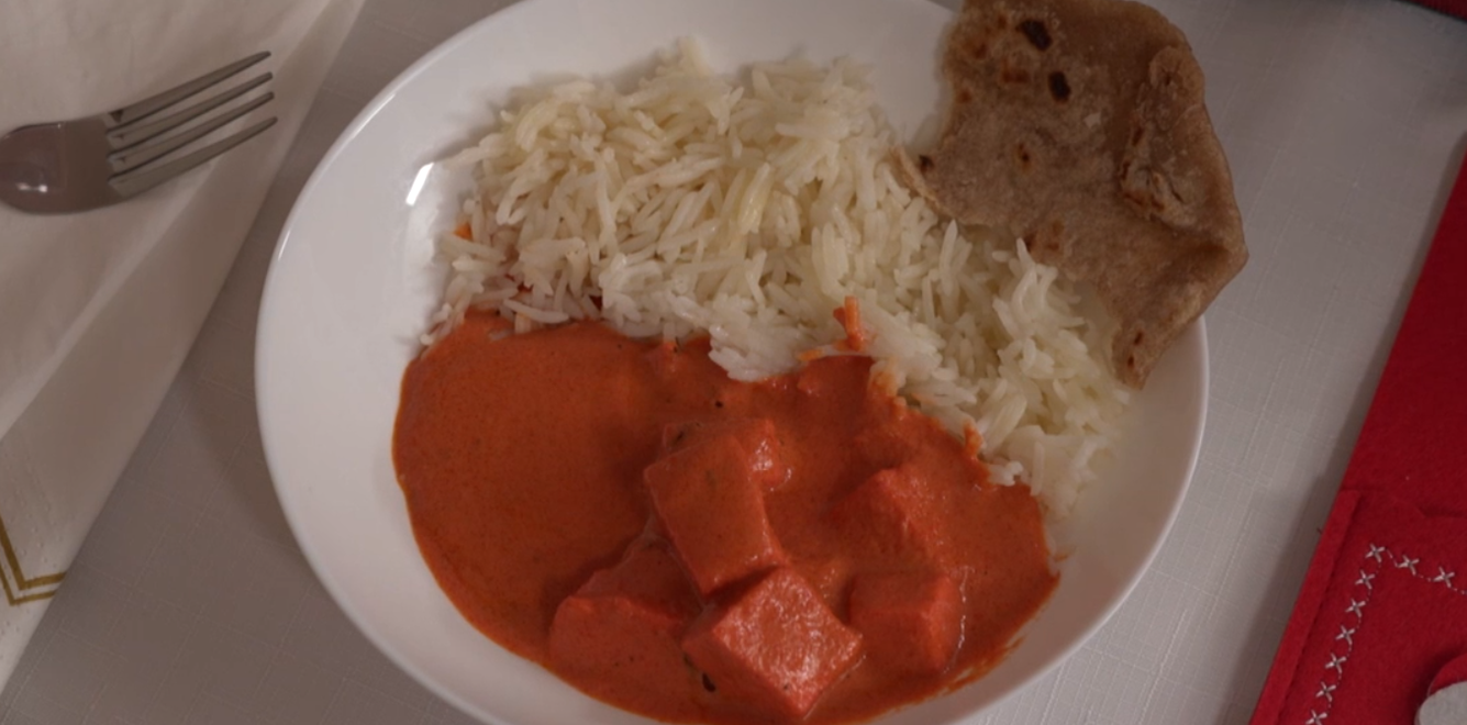 Hlavné jedlo: Zahalené do sárí