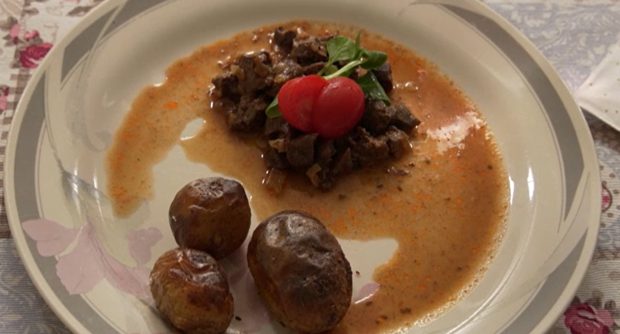 Hlavné jedlo: Srdečný pozdrav z vinárne