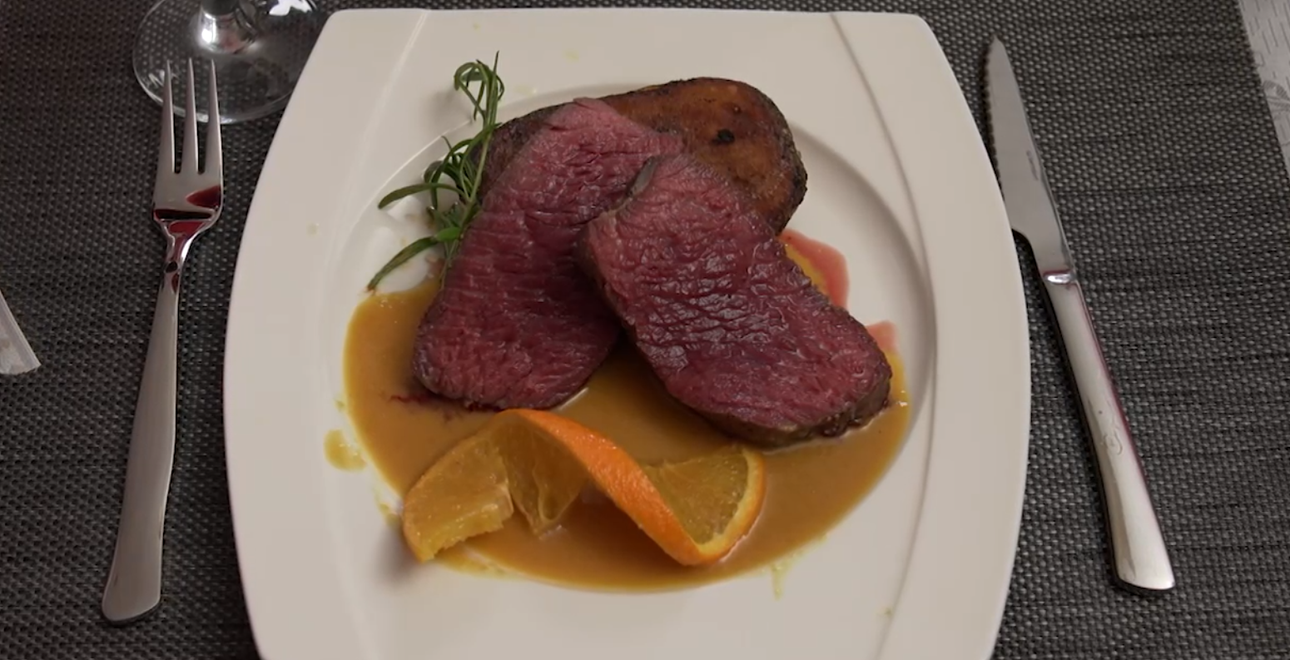 Hlavné jedlo: Africká baletka