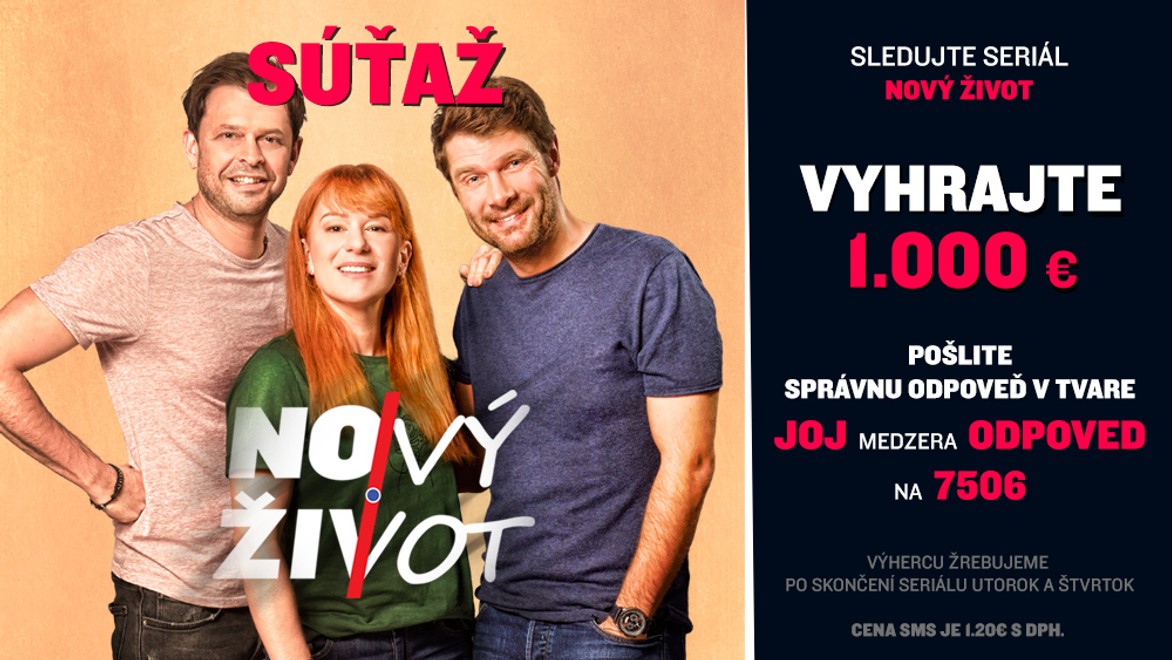 Výherca súťaže so seriálom Nový život