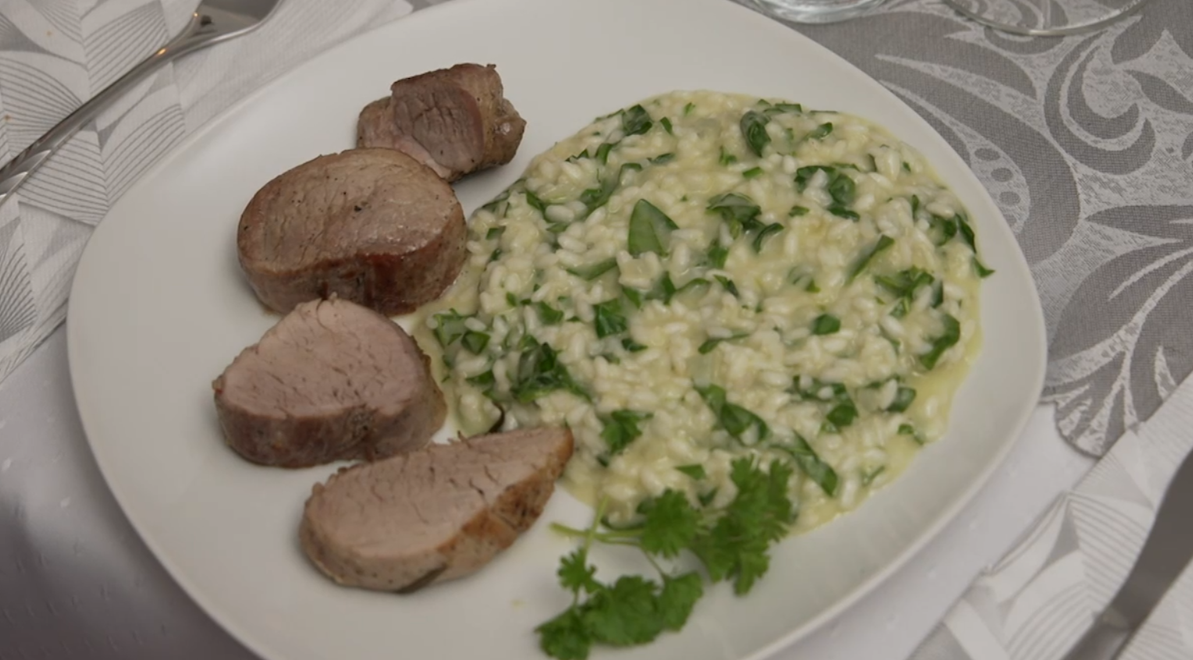 Hlavné jedlo: Pani Lombardia