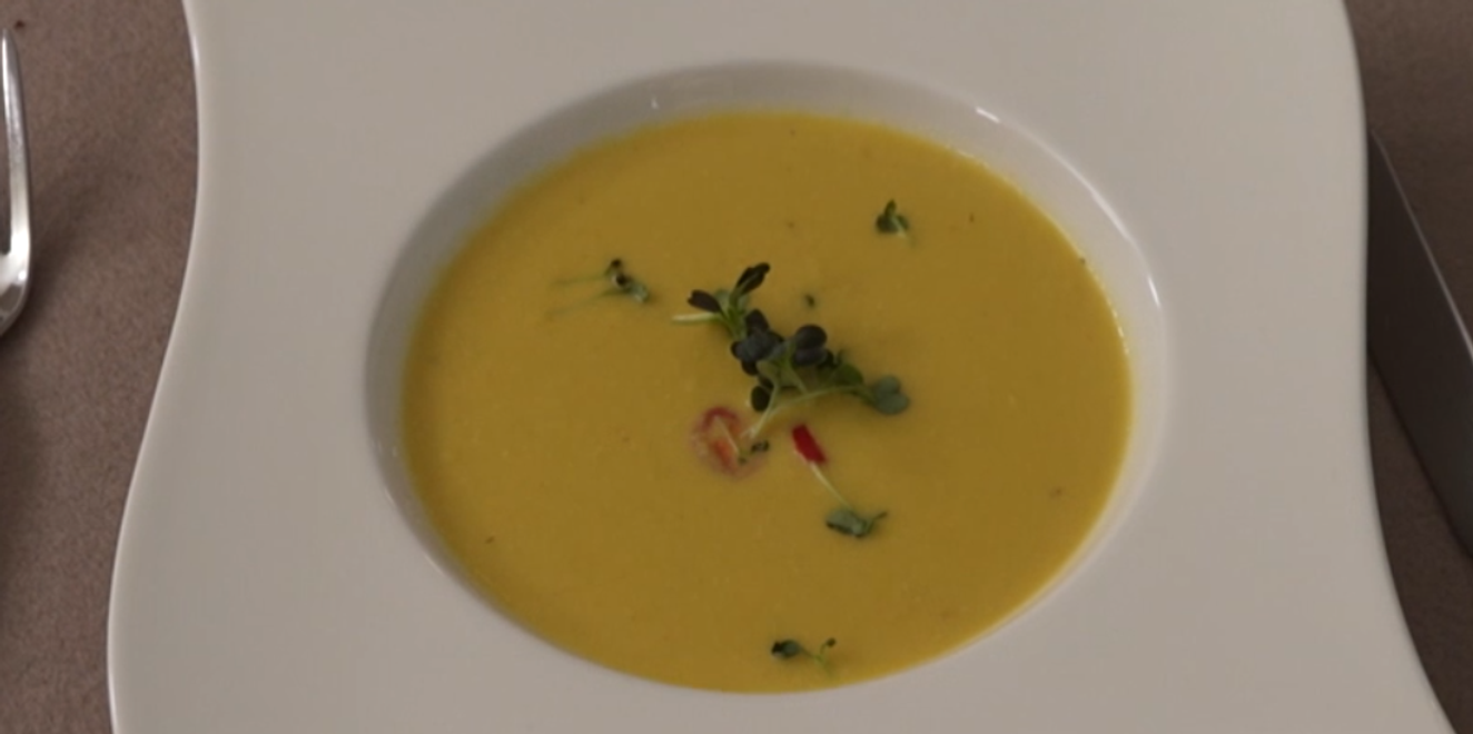 Polievka: Nerozbalené pukance