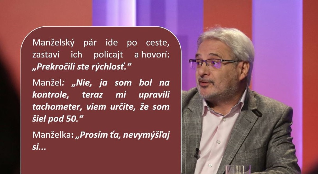 Policajt-nepolicajt, ničoho sa neštítia: Taká normálna debata manželského páru po rokoch!