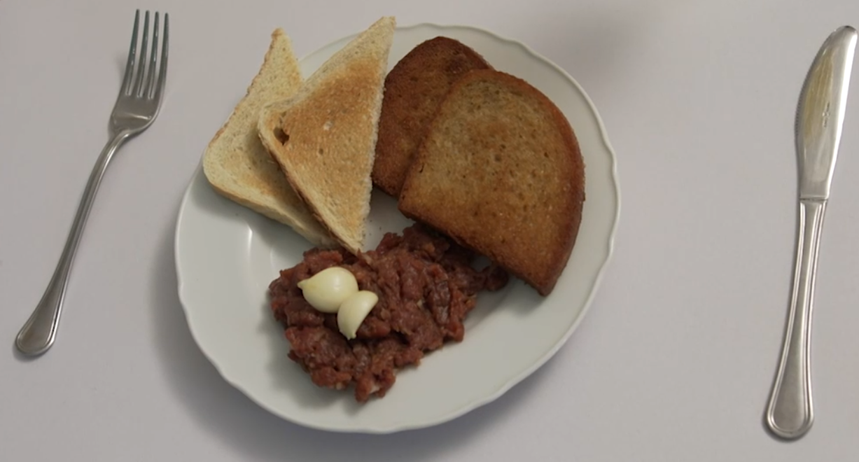 Predjedlo: Natri si to surovo!