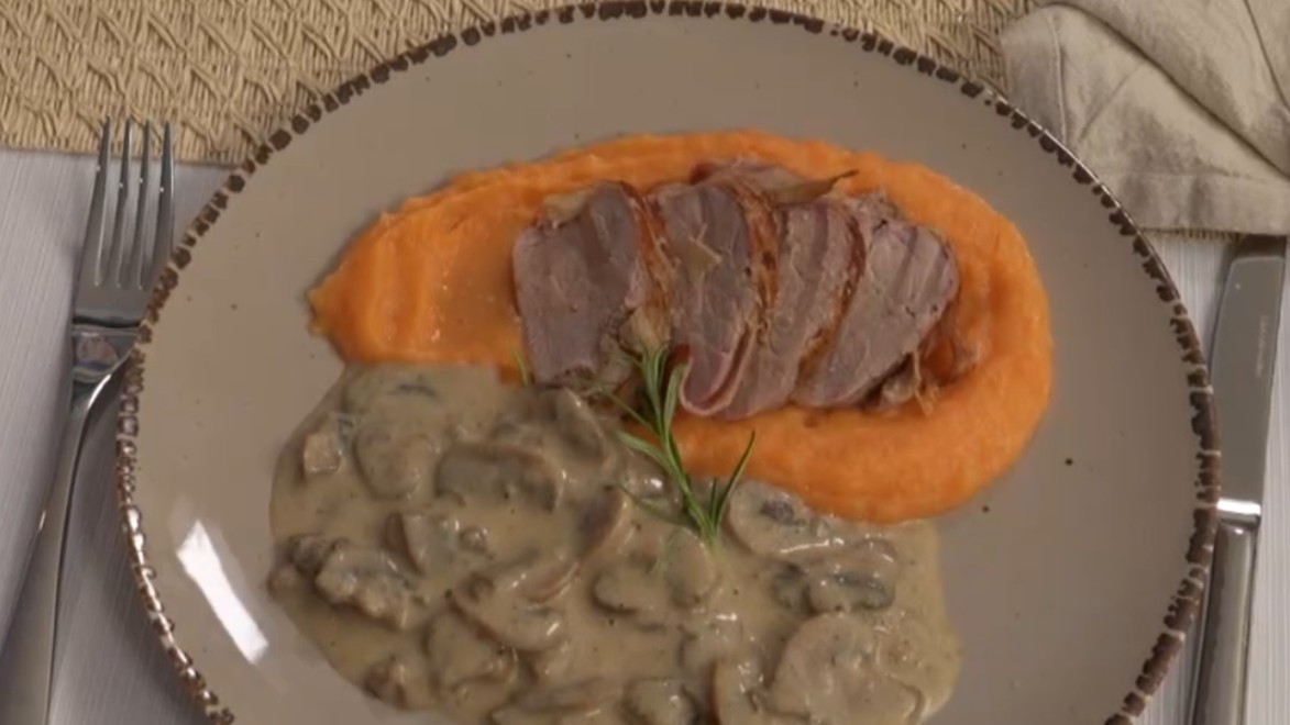 Hlavné jedlo: Ukvíkame sa do bielo-oranžova