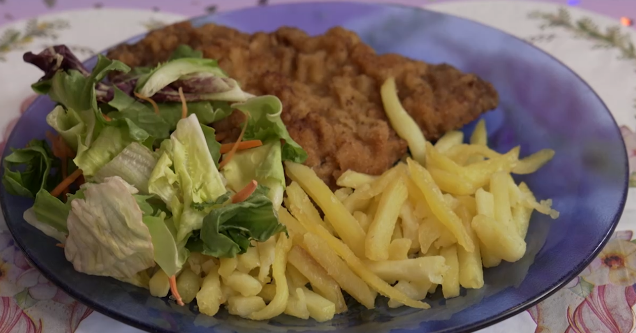 Hlavné jedlo: Dreirepack