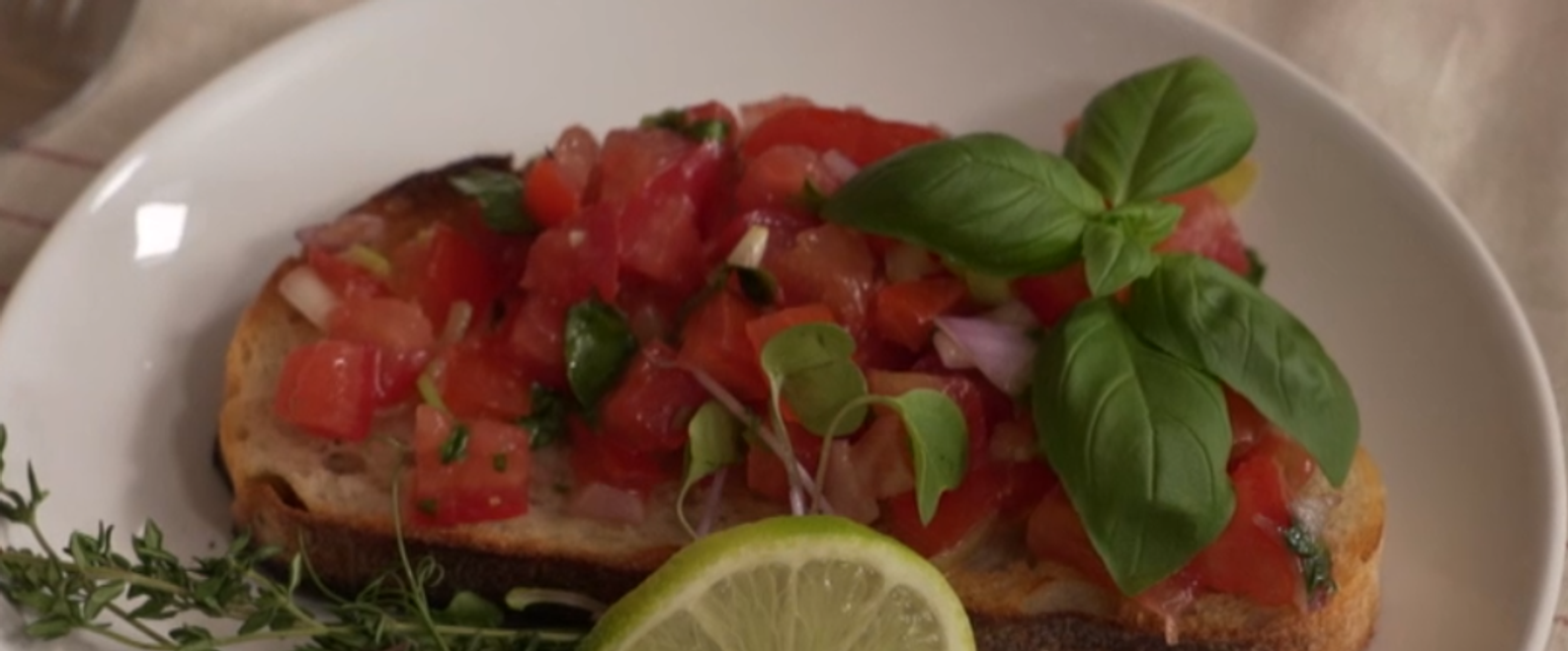 Predjedlo: Talianska bruschetta