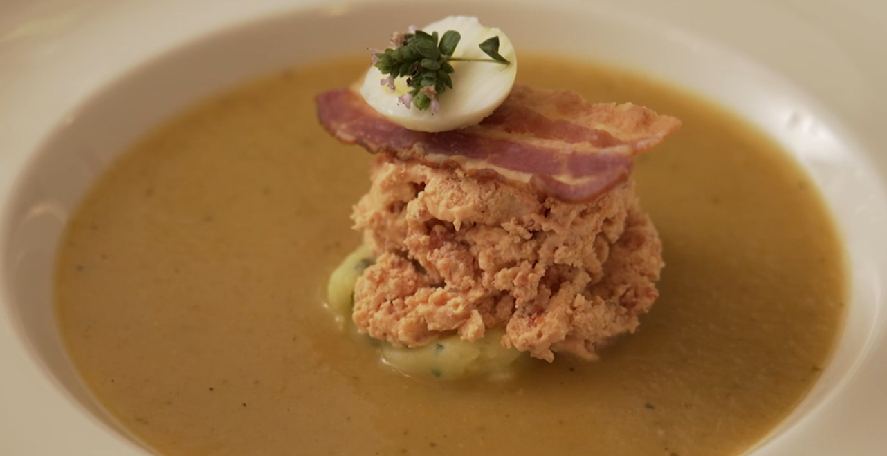 Polievka: Z kornútka to nezjete....