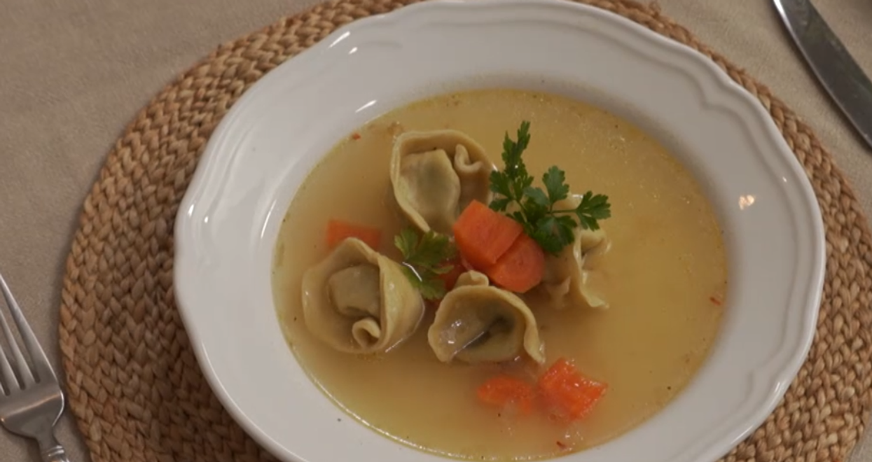 Polievka: Zopár okúpaných Talianov