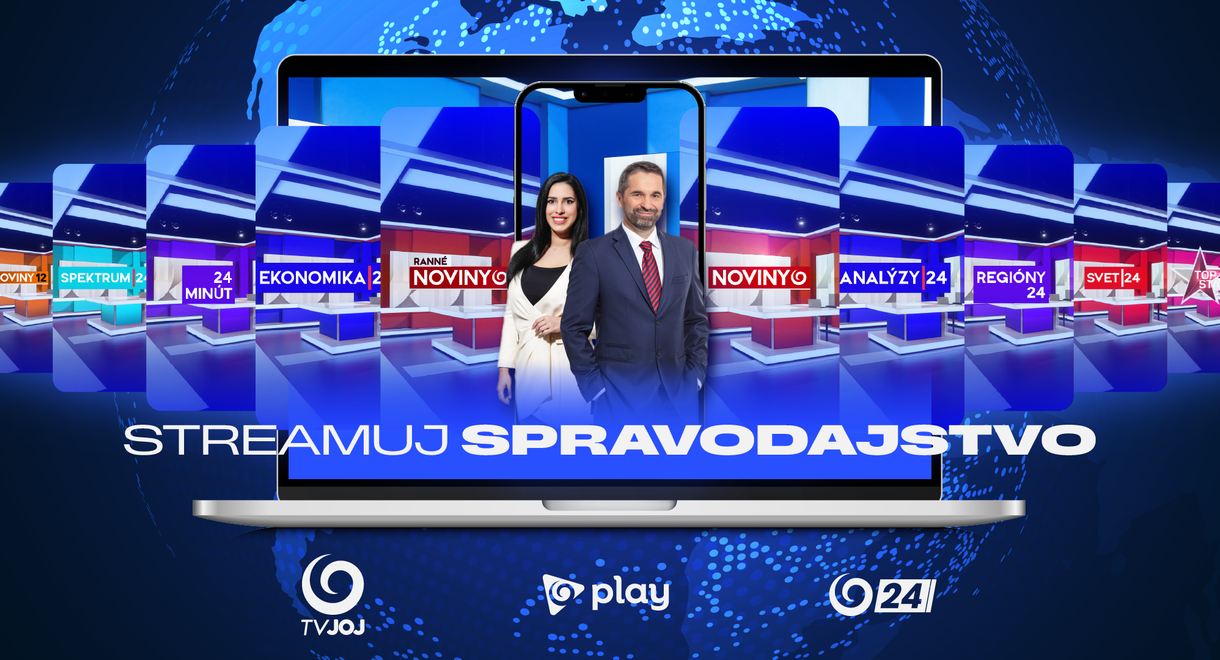 JOJ play spúšťa novú sekciu Spravodajstvo: Komplexné správy, diskusie a podcasty na jednom mieste