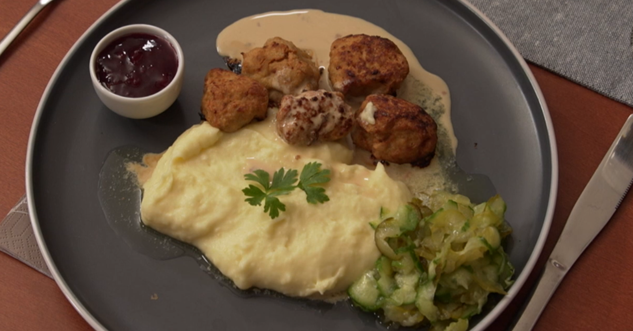 Hlavné jedlo: Guľôčky zo severu