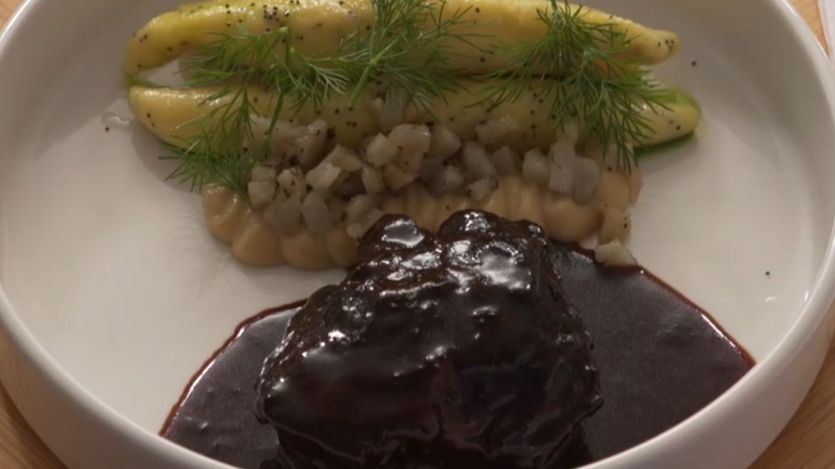 Hlavné jedlo: Teľacie líčko